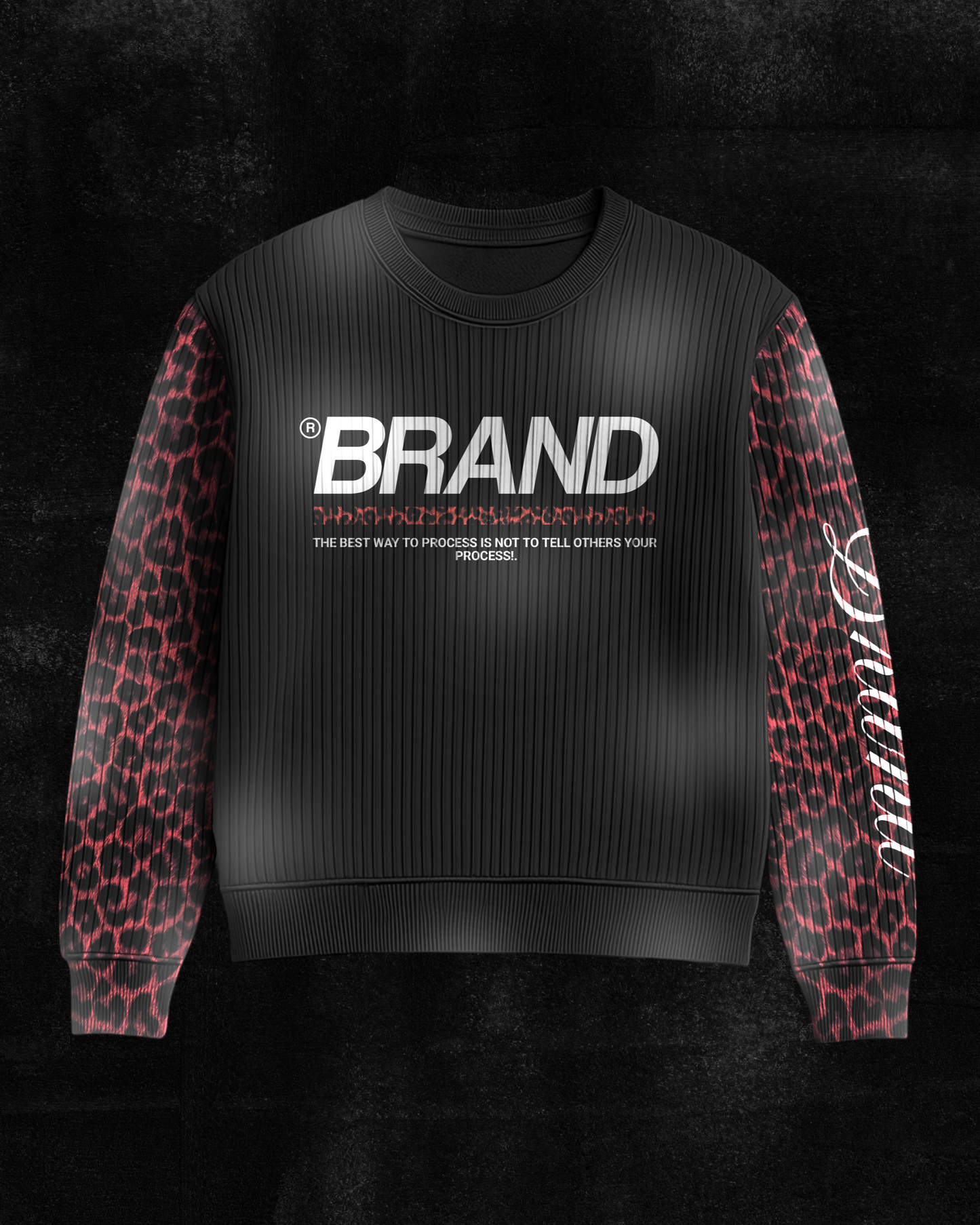 Design leopard long sleeves