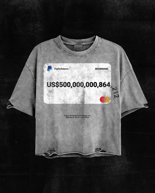 Design Tshirt Paypal Balance