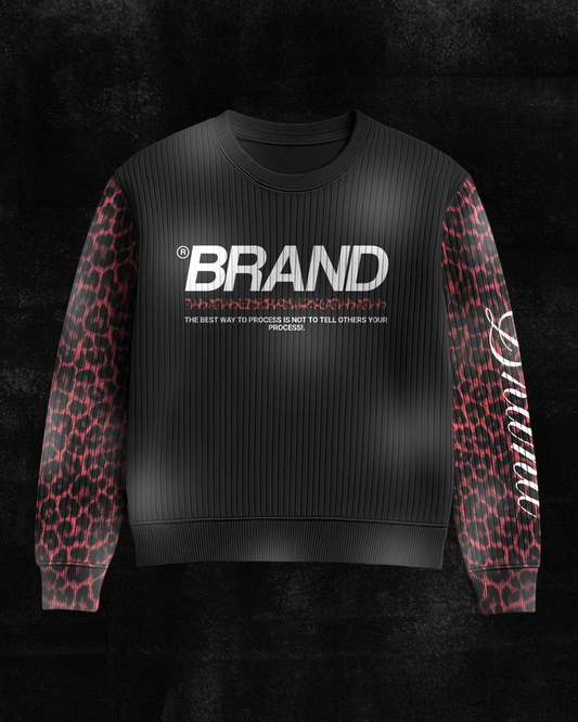 Design leopard long sleeves